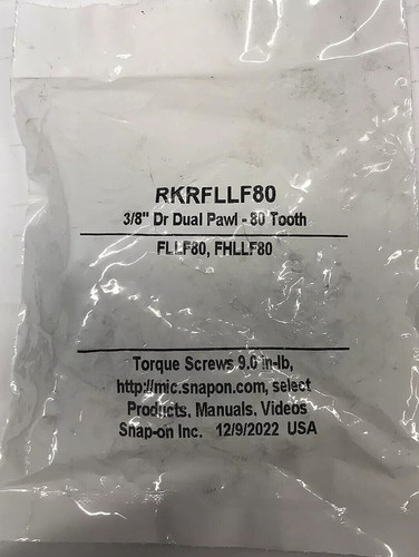 New snap on rkrfllf80 - *new*,
