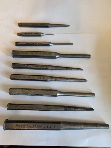 9pc snap tools punch and - punch,