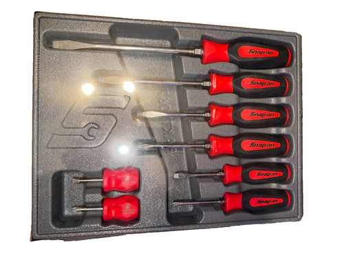 Snap tools red 8pc soft - red,