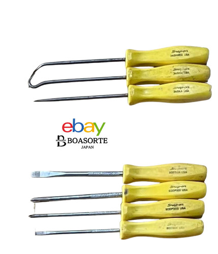 Snap piece screwdriver - 7-piece,