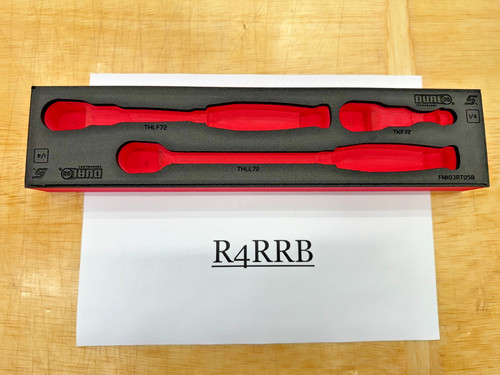 Snap tools red foam - foam, tray