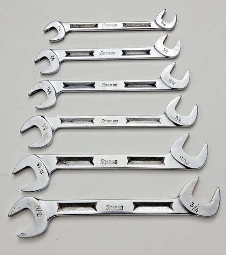 Snap angled wrench set sae - angled,